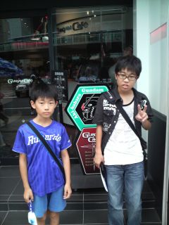 秋葉でGUNDAMカフェw 秋葉でGUNDAMカフェw