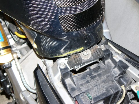 シートで隠れる部分 シートで隠れる部分