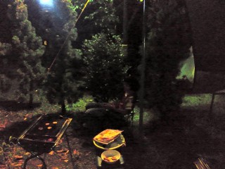 焼き終わり、オヤジの時間開始w 焼き終わり、オヤジの時間開始w