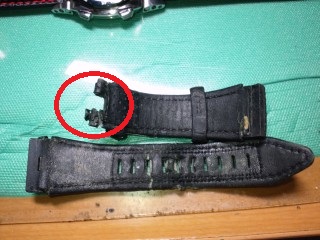 赤丸が崩壊したところ 赤丸が崩壊したところ