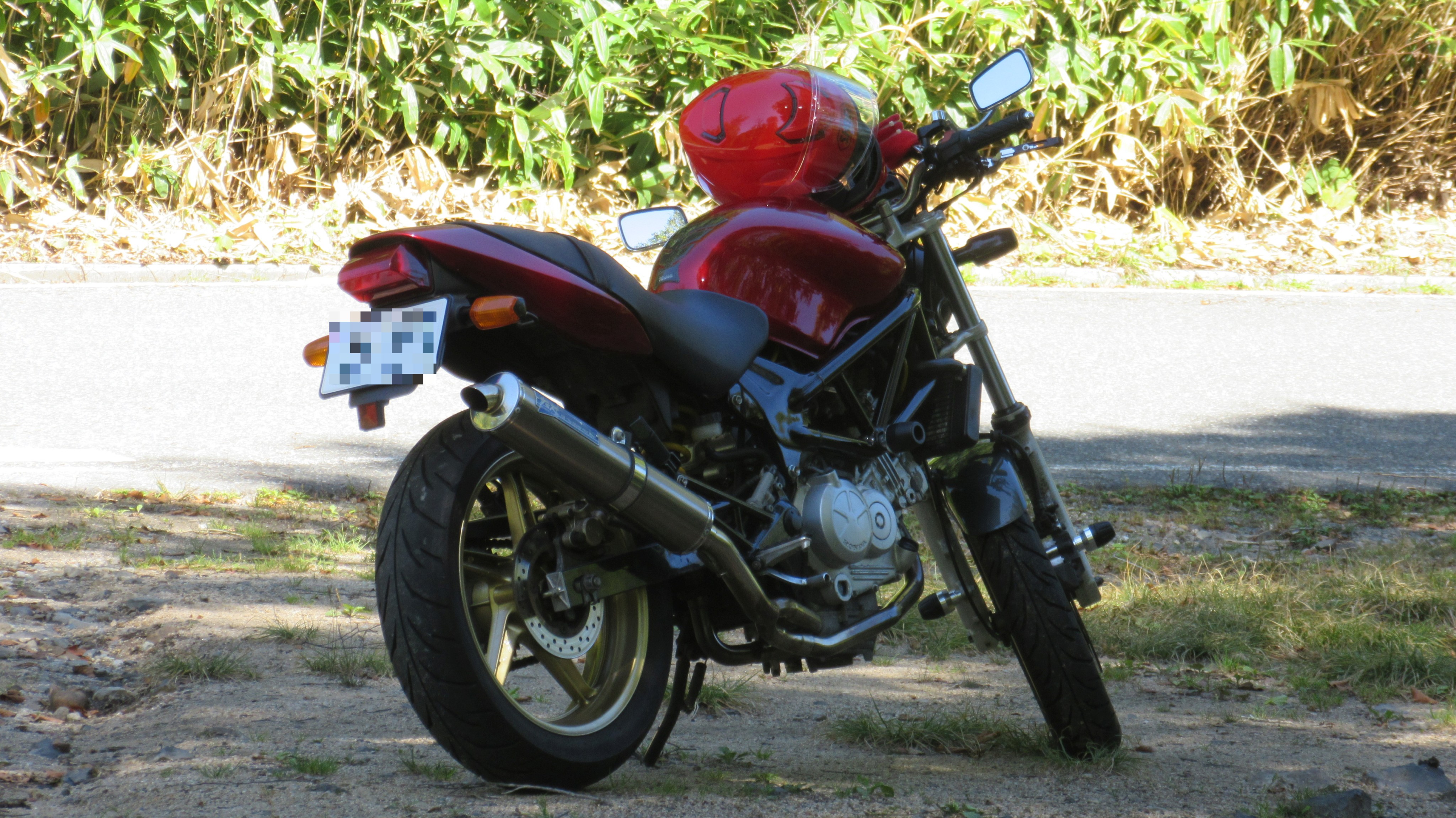 長男号のVTR250 長男号のVTR250